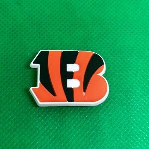 -🌼 (3/$8 or 5/$15) NEW “NFL” Cincinnati Bengals Fun Croc Shoe Charm Collection